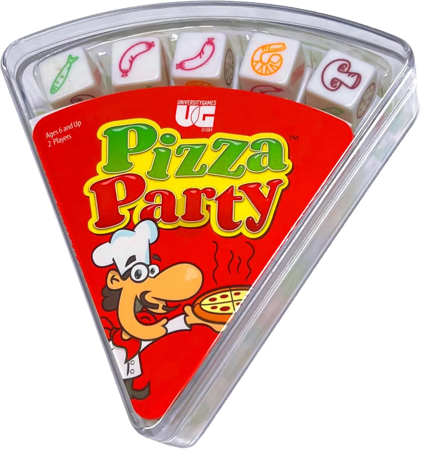 

Fun Family Dice Game for Ages 6+, Perfect for Pizza-Themed Parties and Group Entertainment