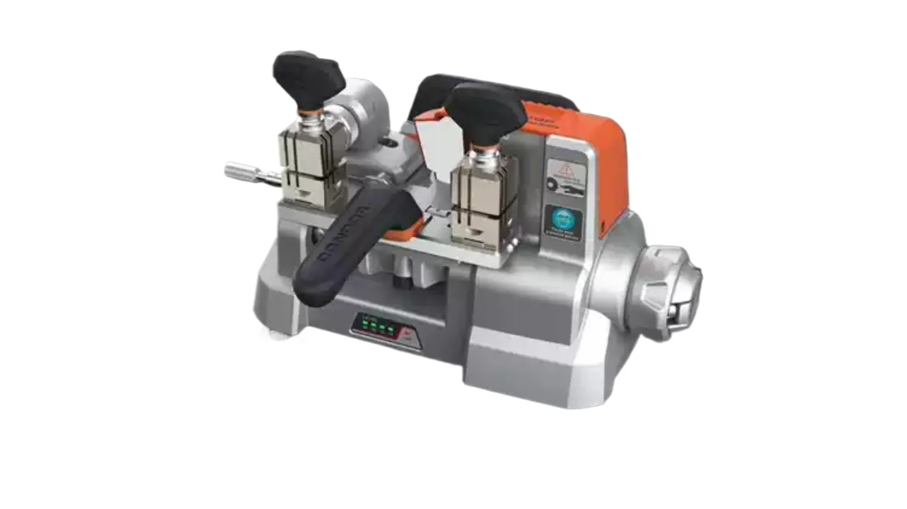 XC009 Manual Horizontal Key Cutting Machine With Built‑in Battery Portable Locksmith Key Duplicator