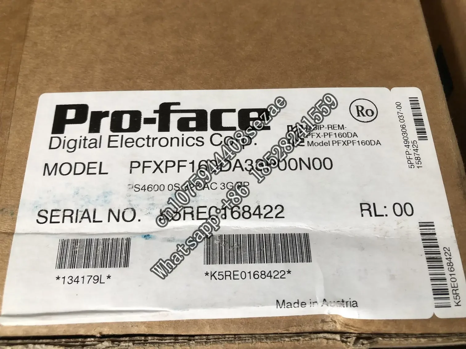 

Pro-face Proface IPC Screen PFXPF160DA33P00N00 Original spot bargaining