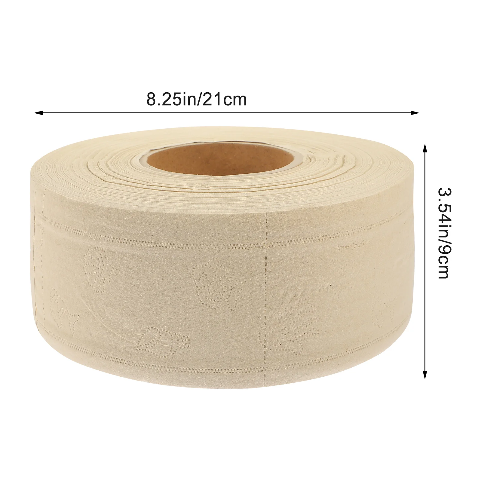 1 упаковка, большой рулон туалетной бумаги из древесной целлюлозы, мягкая, прочная, для домашнего офиса, ванной комнаты, многоцелевого использования