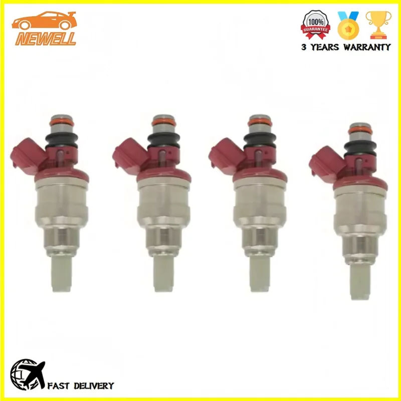 

4pcs 195500-2550 Fuel Injector For DAIHATSU L502S MIRA 1955002550 Engine Nozzle Car Accessories Auto Parts