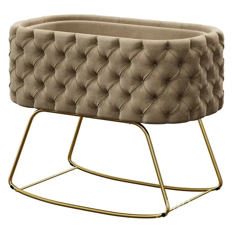 Metal Luxury Swinging Multifunctional Newborn Bedside Sleeper Crib