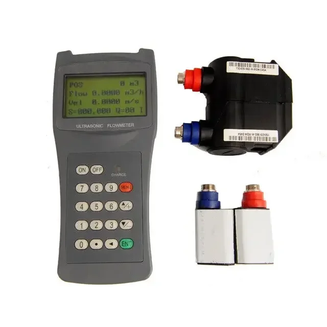 T-Measurement Portable Liquid Flowmeter TDS-100H PVC Metal Pipe Size 20mm-6000mm Water Flow Meter DN15-DN6000