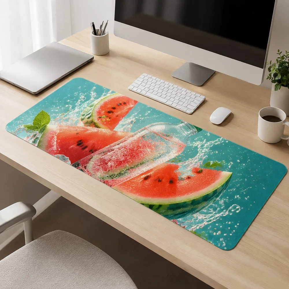 Watermelon-shaped still life, anti-slip bottom, office desk, study room desk, household office supplies, game setup accessories