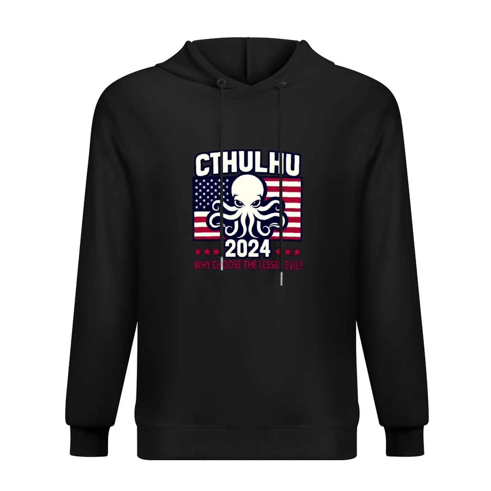 

VOTE CTHULHU 2024 Hoodie graphic t shirts men hooded shirt mens clothing fashion men big size hoodie