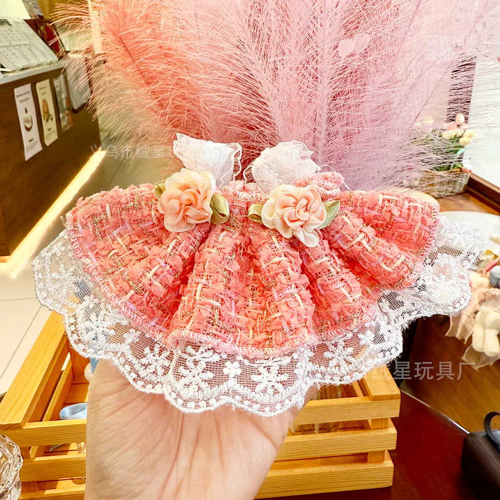 

For 15/17cm Labubu Dress Lace Puff Dress Princess Dress Doll Small Fragrant Style Creative Accessories