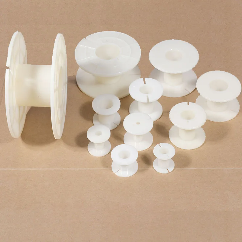 10 Pcs ABS Coil Winding Bobbin Spool for Speaker Crossover Inductor Former Plastic Wire Spool Audio DIY Electronic Parts