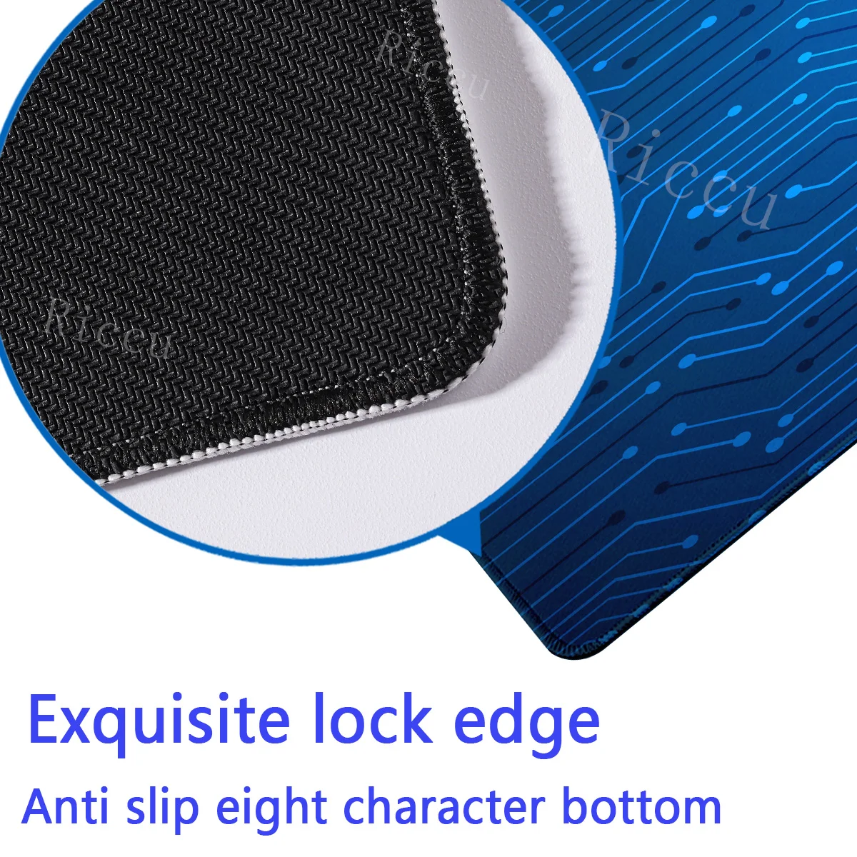 ภายในเมนบอร์ด Circuit Board แผ่นรองเมาส์คีย์บอร์ดขนาดใหญ่ Anti-SLIP Mousepad เบาะรองนั่งอุปกรณ์สํานักงานโต๊ะ