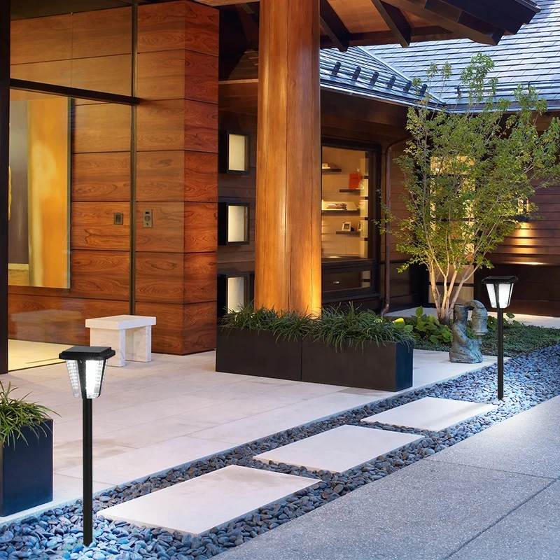 

Outdoor Landscape Solar Powered Light Waterproof Pathway Balcony Garden Ground Lawn Decoration Spot Lamp LED Solar Lamp