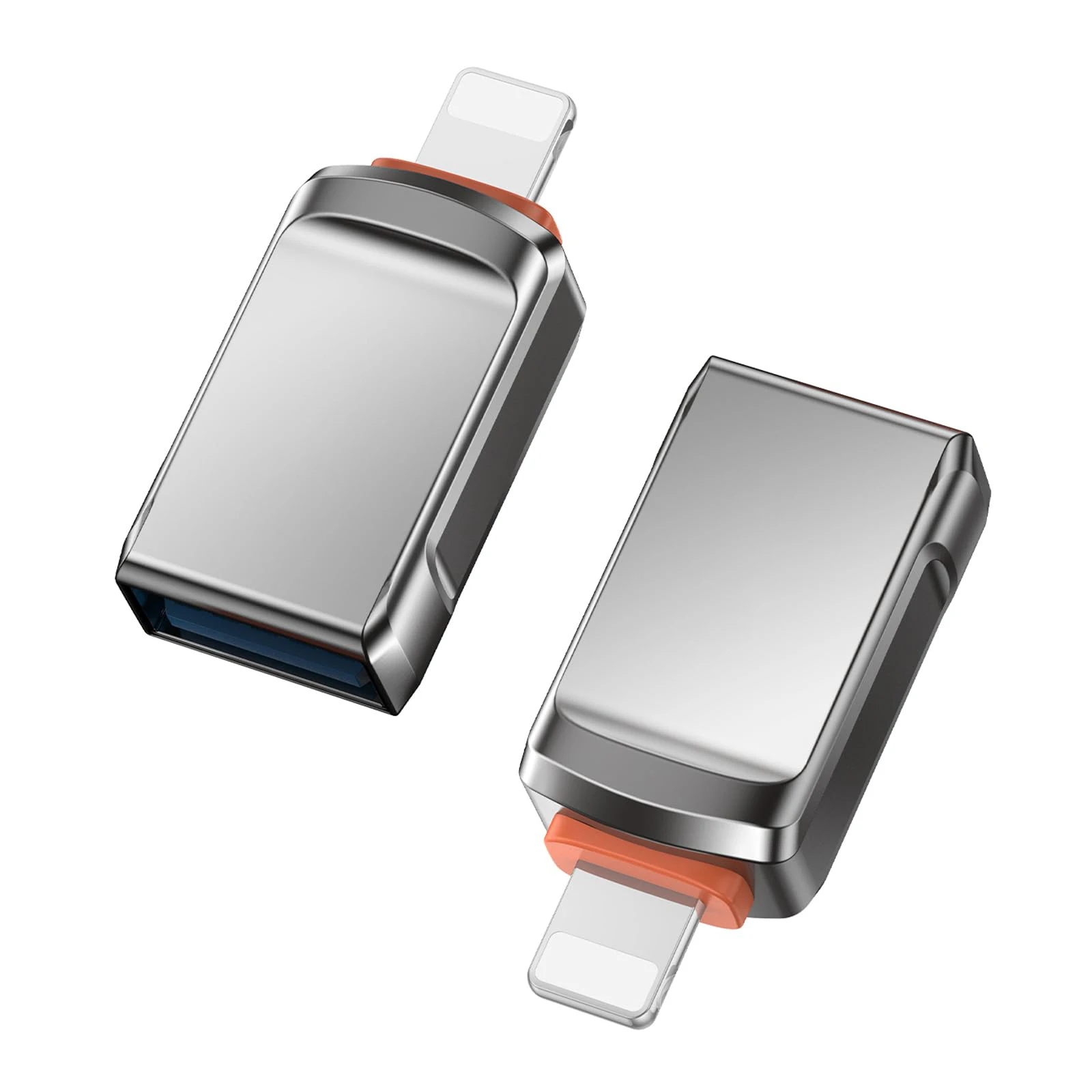 

OTG Adapter USB 3.0 to For iPhone 14 13 12 11 Pro XS max XR X 8 7 iPad Convertor SD Card U Disk Flash Drive Data Converter