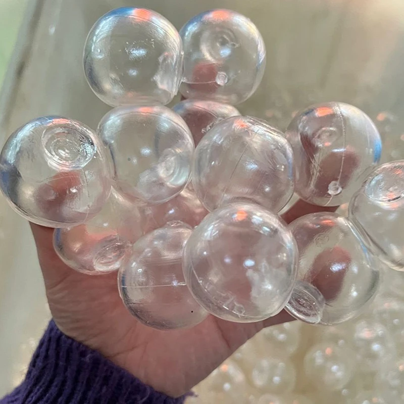 

1PC Sphere Jewelry TRP Casting Molds Tools DIY Empty Ball Skin Handmade Ball Decompression Slow Rebound Toy