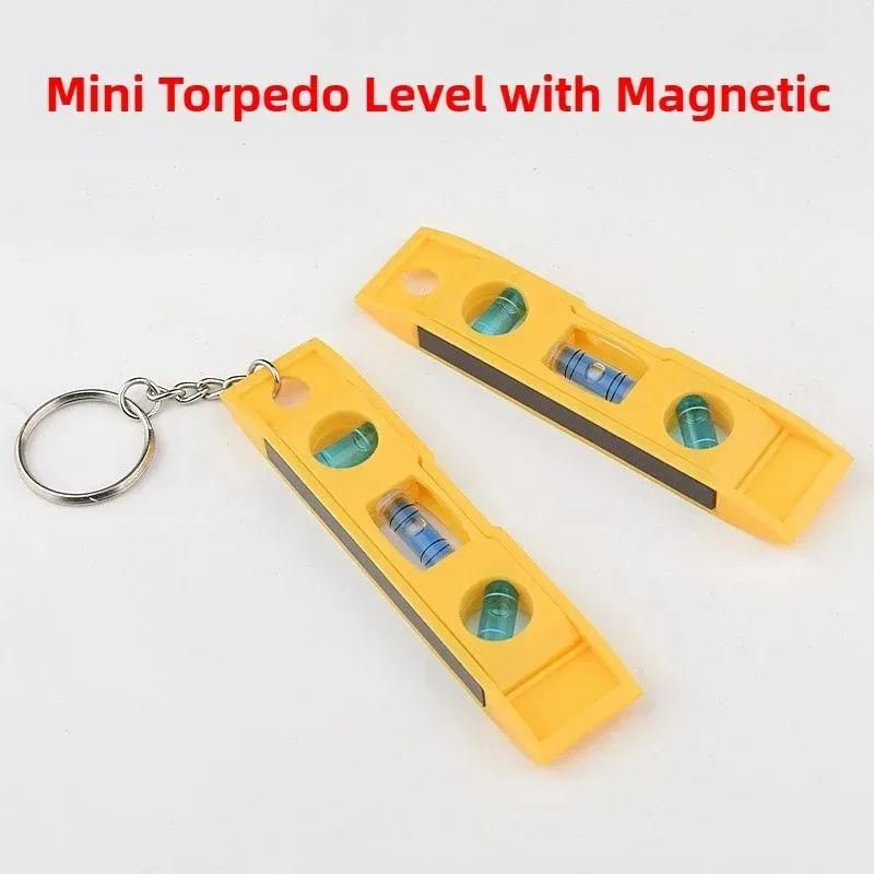 Picture 6: protractor keychain Mini 3 Bubble Level with Keychain Torpe do Gradienter Level Measuring