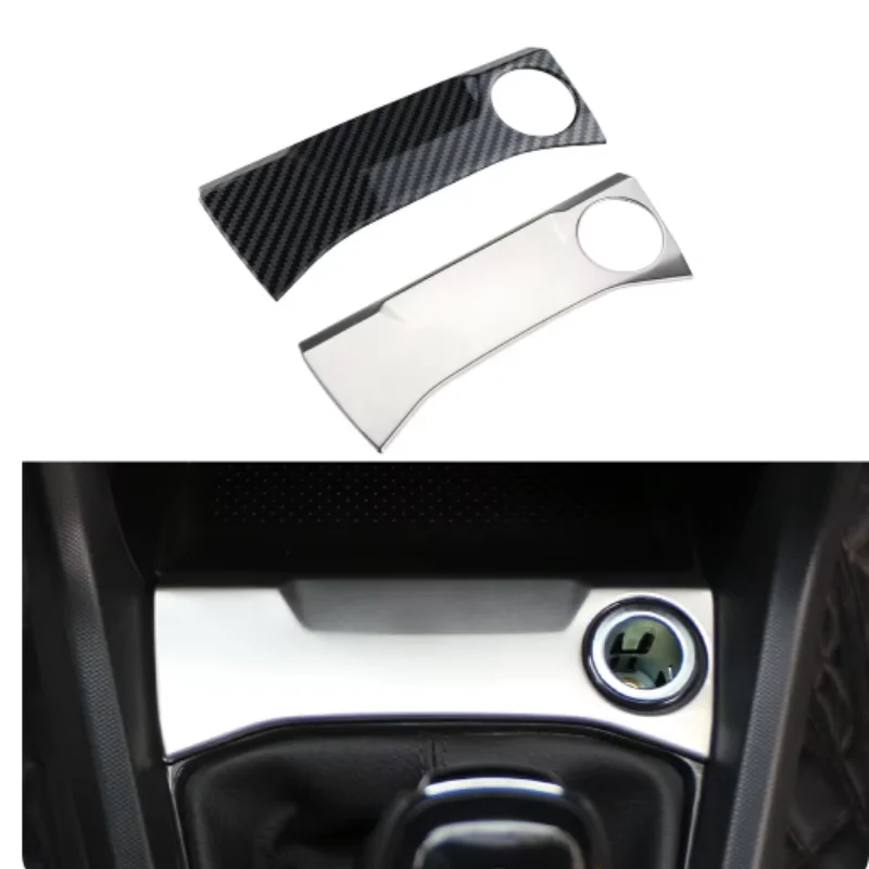 

Car Cigar Cigarette Lighter Cover Sticker Trim for Volkswagen VW Tcross T-Cross 2019 2020 2021 2022 2023 Accessories