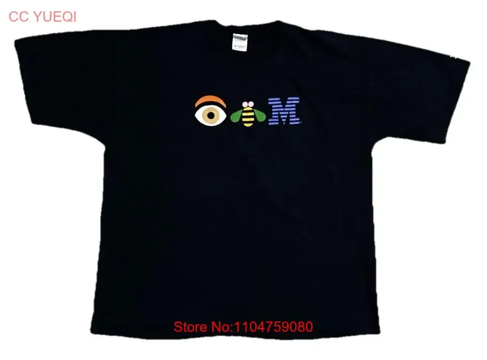 Vintage IBM Computers EYE BEE M Logo Tech Paul Rand Design Size