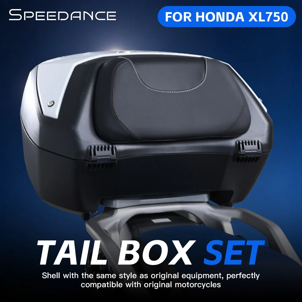 Motorcycle Hard Tail Trunk Helmet Storage Quick Lock Release Original Hole Fitting No Damage for Honda XL750