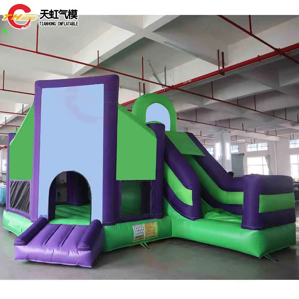 5.5 M Inflatable ปราสาท Bouncer สไลด์เด็กกระโดดปราสาท Bouncy Trampoline Air BOUNCE House Inflatable Bouncer