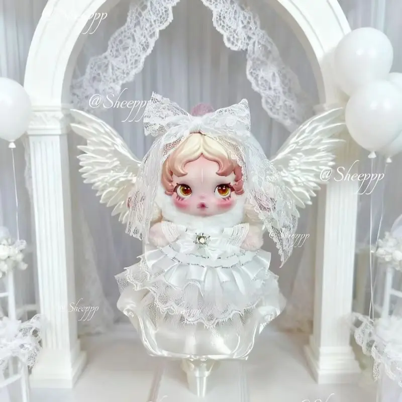 متوفر في المخزون الملحقات الأصلية لـ Skullpanda Nais Rabbit Mi Pull Hug Ghost ملابس أطفال بدون نوم ملابس أطفال لطيفة #1