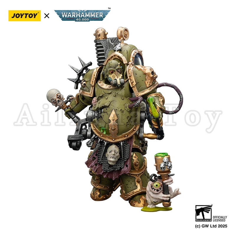 [Pre-Order]JOYTOY 1/18 Action Figure 40K Death Guard Foul Blightspawn Lord of Virulence Anime Model Toy Gift