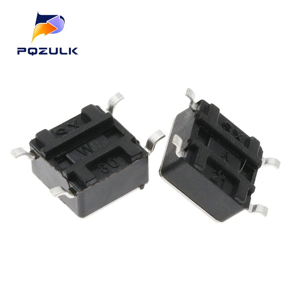 50PCS SMD Switch 6*6*4.3mm 6*6*5mm 6/7/8/9/10/11/12/13/14/17 6X6 4Pin Tactile Tact Push Button Micro Switch Self-reset Switches