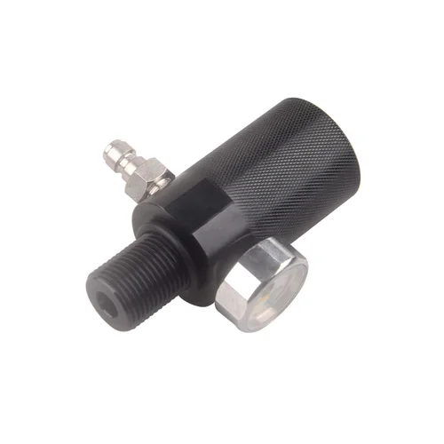 Imagen 2 del producto Estación HPA tanque de aire M18 * 1,5, adaptador de llenado de recarga de cilindro de Gas, agua de Soda, flujo de CO2, pintura de aire, bola suave, accesorios de buceo