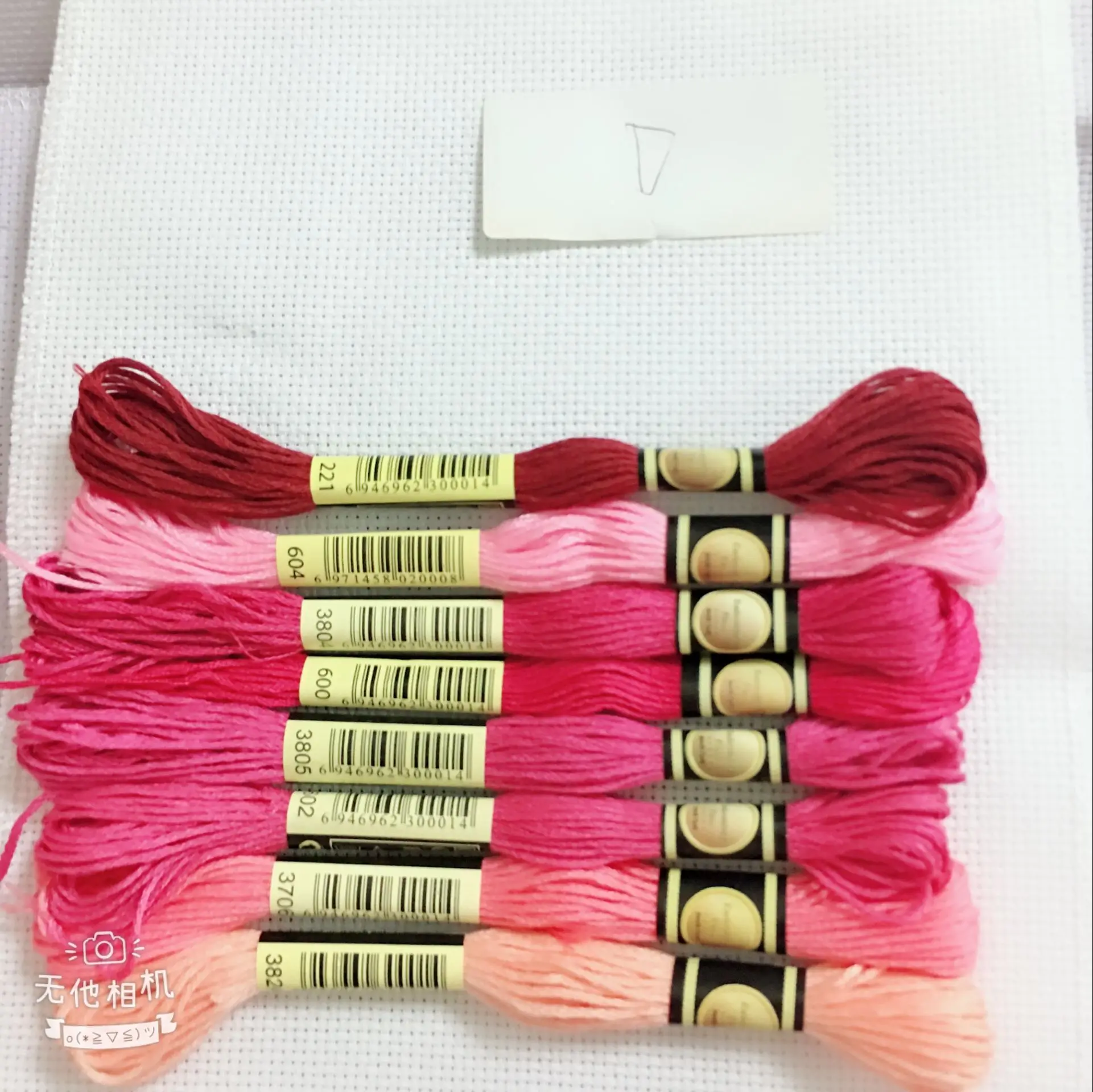 Cross Stitch Cotton Sewing 10PCS one set  CXC 3740-3787 Multcolor two labels Thread Skeins Embroidery Thread