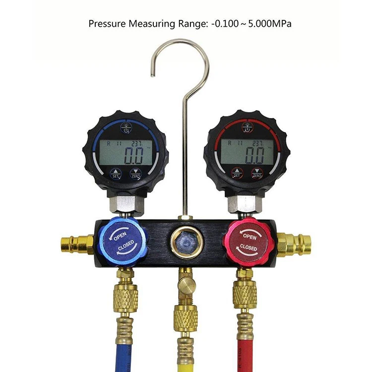 2021 popular digital differential high accurate reading pressure gauge Digital Manifold Gauge