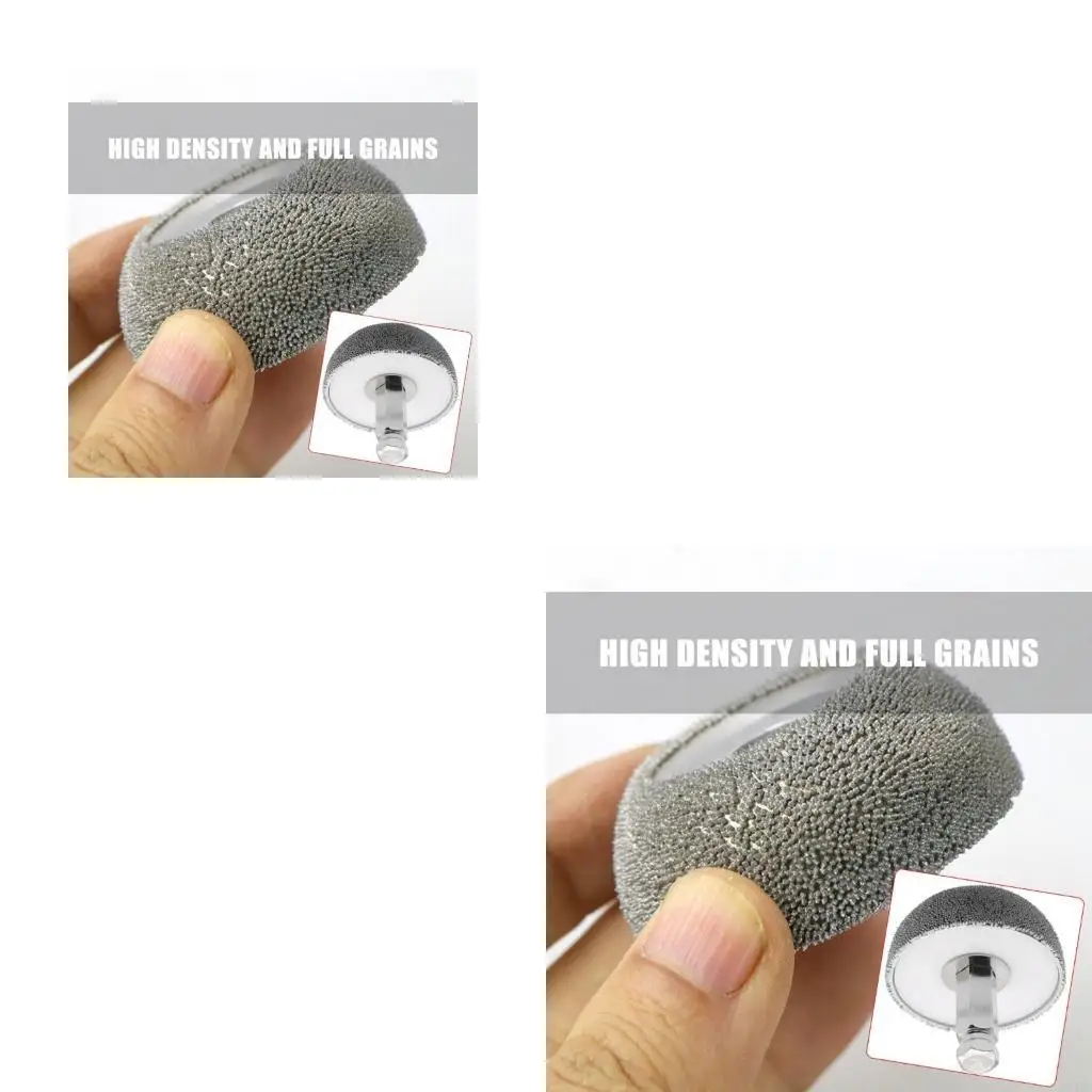 عجلة تلميع بأكسيد الألومنيوم سهلة الاستخدام لإزالة المطاط بشكل فعال وتنعيم الأسطح Y4QC #1