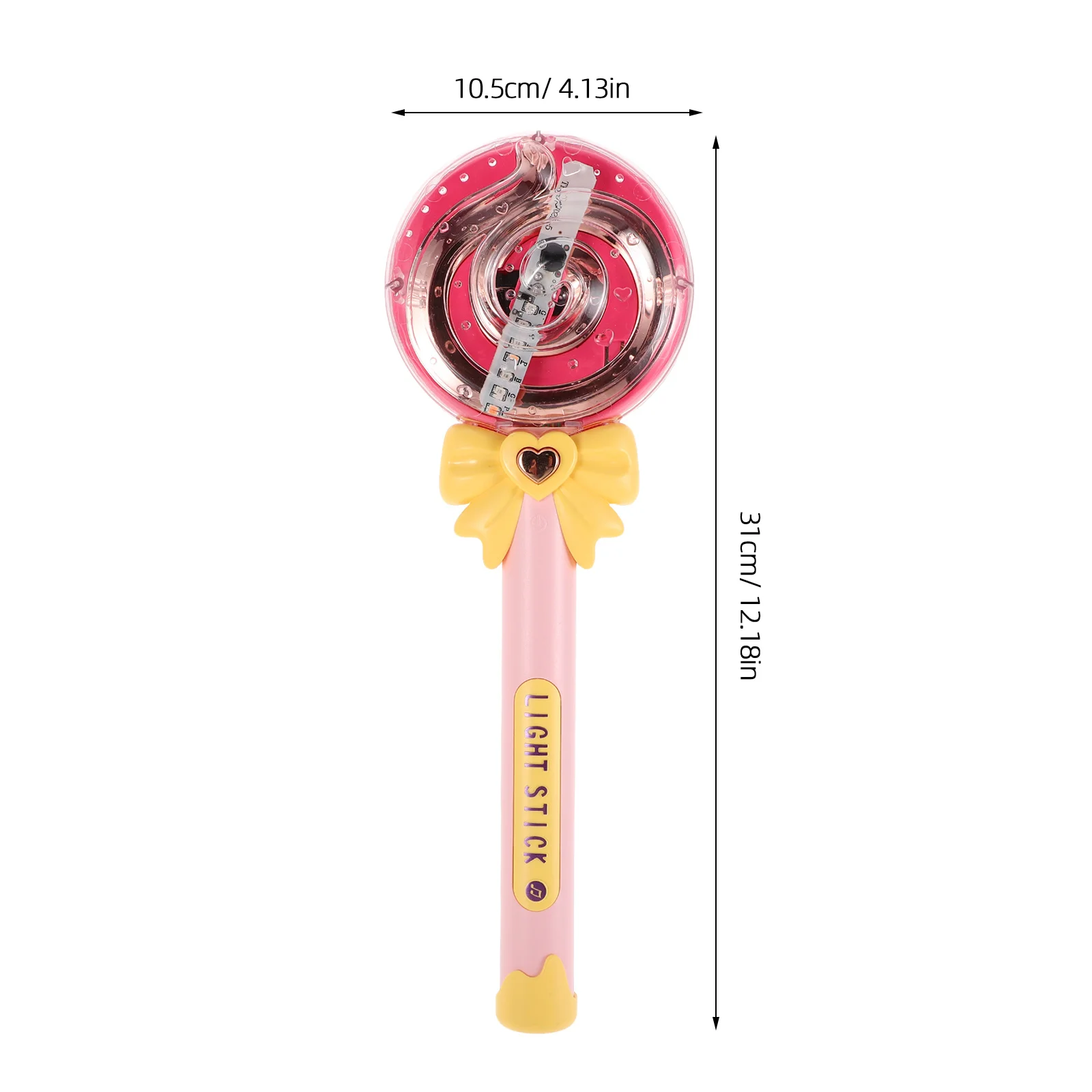 Kinder Lollipop Light Up Zauberstab Glow Music Stick für Kinder Rollenspiel Fee Prinzessin Partybevorzugung Halloween Karneval Spaß