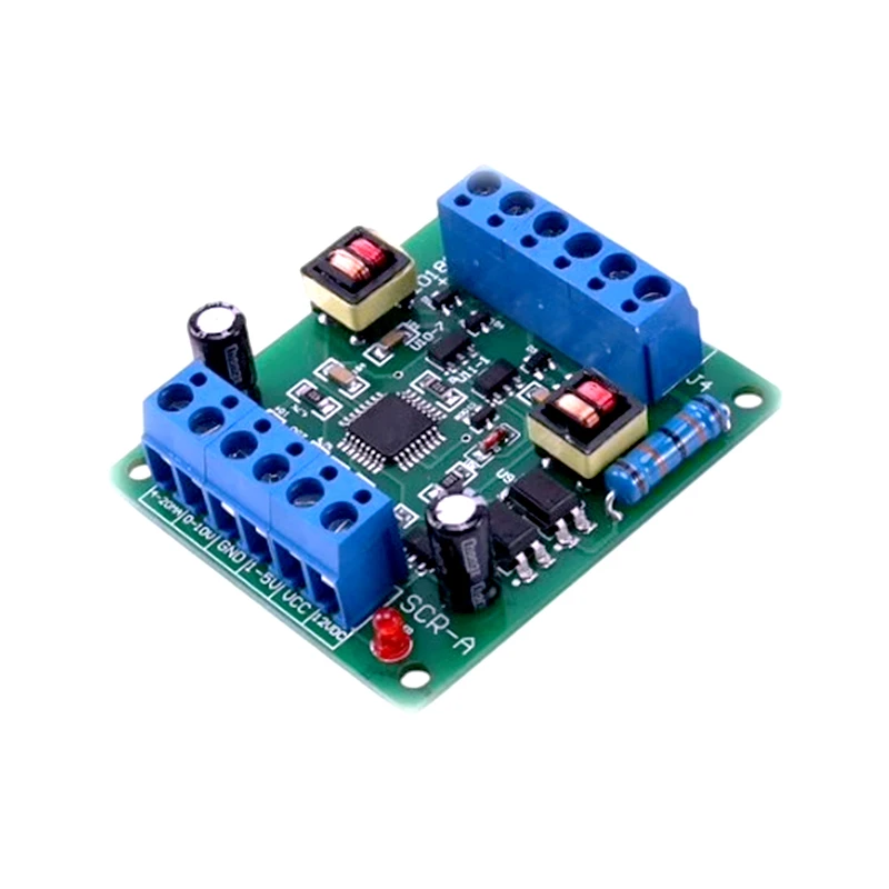 The single phase thyristor trigger plate phase-shifting SCR-A can be used with MTC MTX module For regulating voltage and tempera