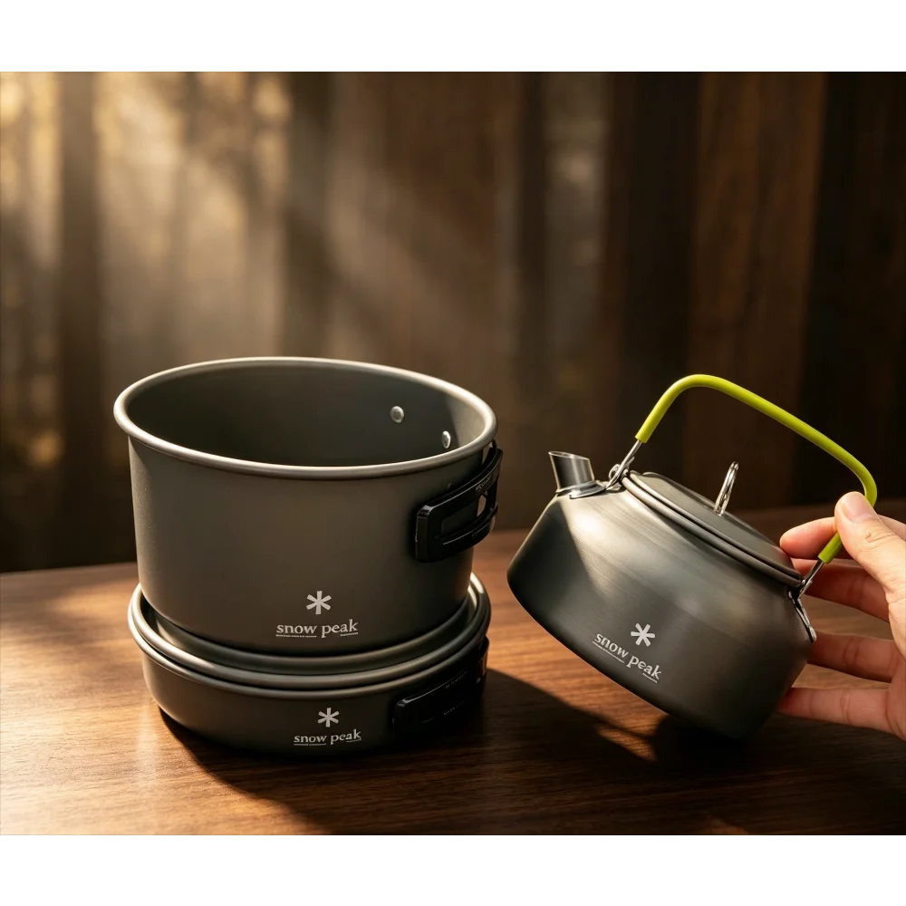 Snow Peak Set Peralatan Masak  - Camping Cooking Snow ulasan dan harga