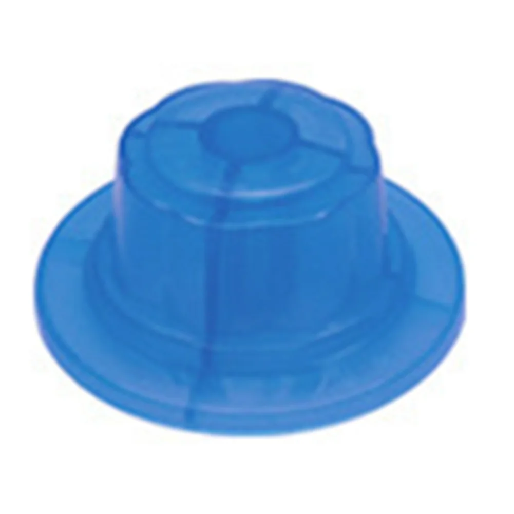 Pala de ventilador de 12 pulgadas, 3 hojas, hoja de ventilador de plástico para soporte de trébol, ventilador de escritorio, hojas azules con cubierta de tuerca, accesorio para ventilador eléctrico