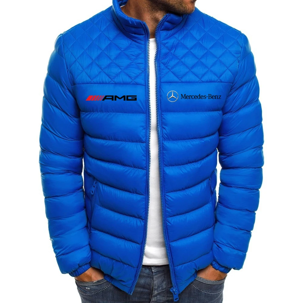 2024 Men\'s and Women\'s Mercedes Benz Motorcycle Autumn/Winter Warm Jacket, Electric Scooter Outdoor Sports Master Design Casual