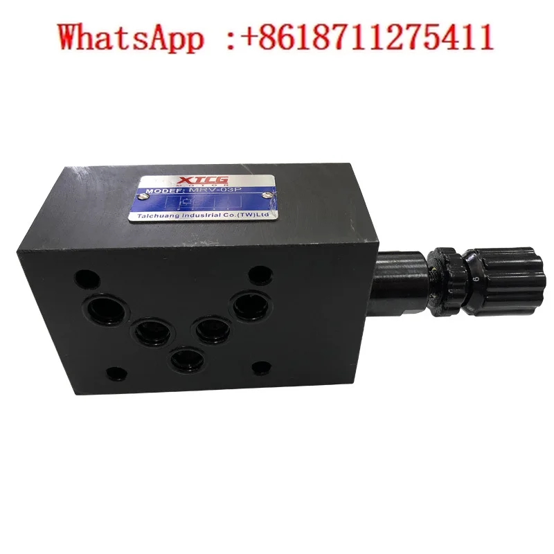 Stacked overflow valve pressure regulating valve MRV-02P/A/B MRV-03P MRV-03A MRV-03B