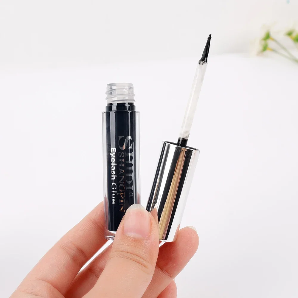 Colla per ciglia professionale da 5 ml Trasparente-bianco/nero scuro Ciglia finte impermeabili Adesivo per trucco Lash Lift Cosmetici impermeabili