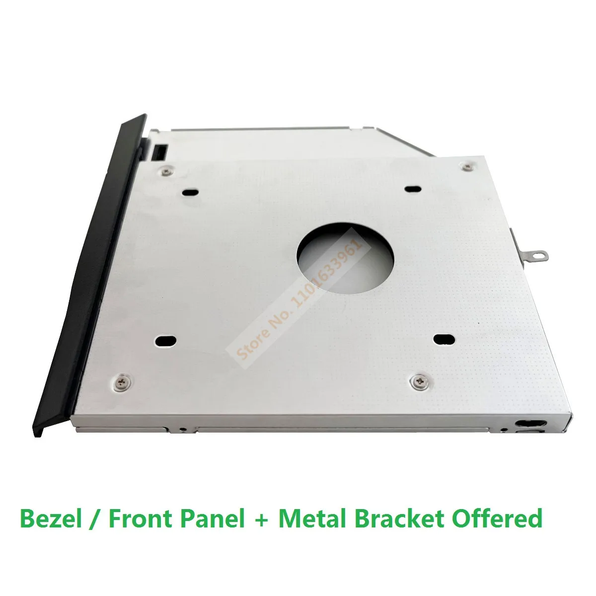 with Bezel Panel Faceplate SATA 2nd Hard Drive HDD SSD Optical Caddy Frame Bracket for Lenovo B40-30 B40-40 B40-50 B40-70 B40-80