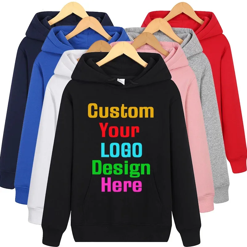 

Custom Hoodies Women Logo Text Photo Hoodie Women Personalized Customize Sweatshirts Polluver Customization Dropshipping