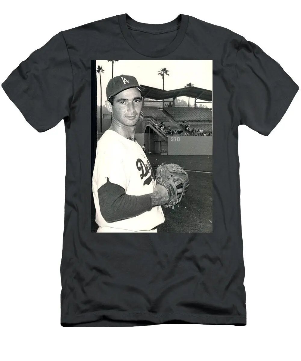 Sandy Koufax Photo Portrait T-Shirt, Unisex T-Shirt, Gift For Fan, S-5Xl