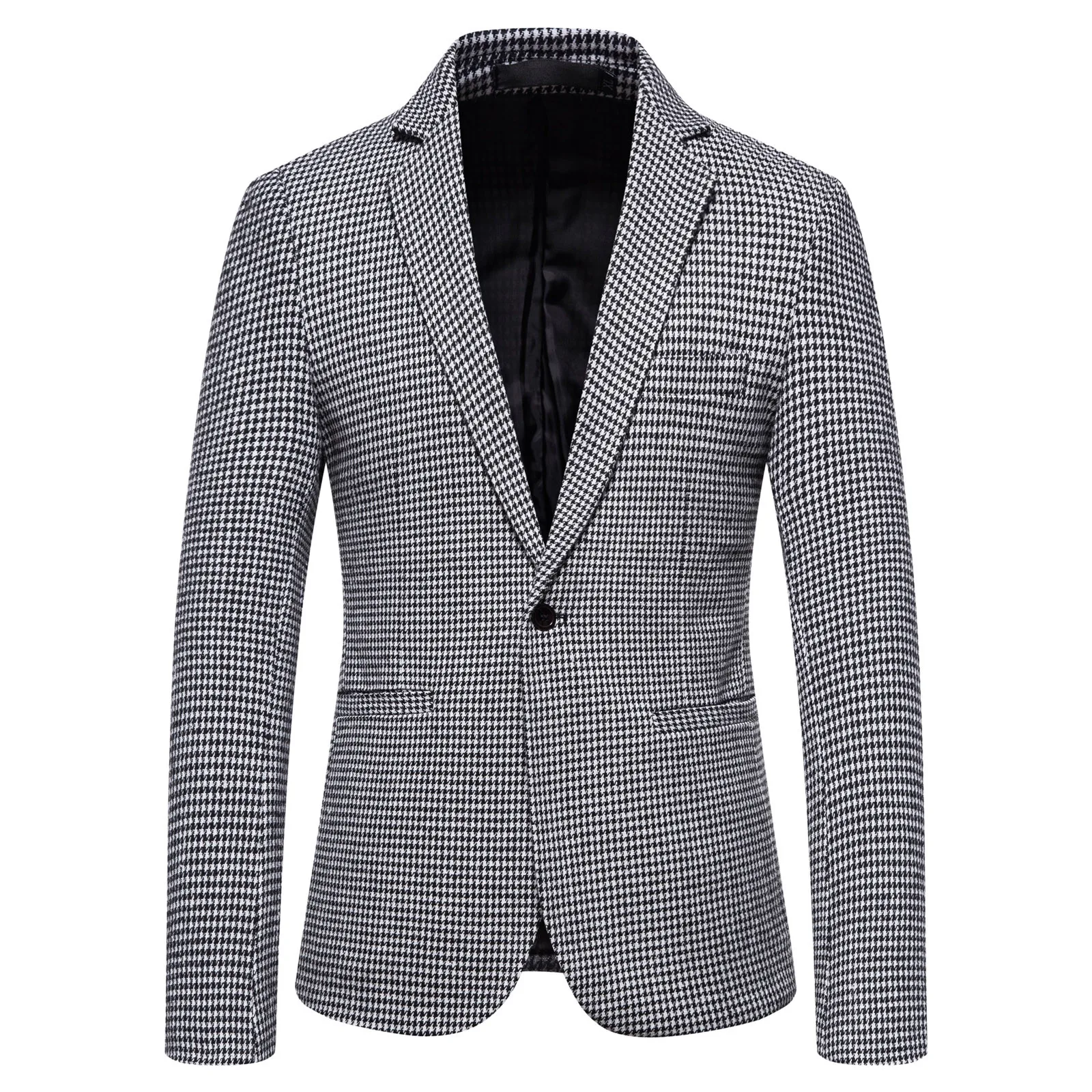 Spring And Autumn Thick Casual Suit Men's Korean Version of The Trend Suit Single West Coat Slim Korean Version of Small Suit