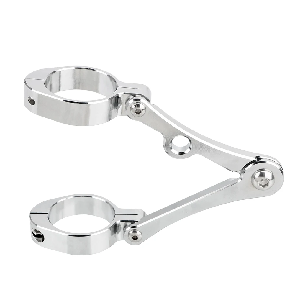 Moto Accessories Spotlight Holder CNC Fork Tube Mount Clamp 39mm-41mm Motorcycle Headlight Bracket Universal