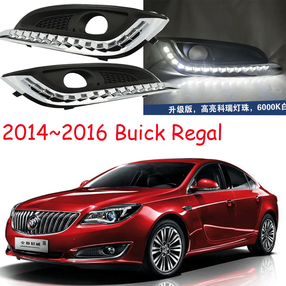 

Автомобильный бампер, светильник Opel Insignia, светильник Regal 2014 ~ 2016 DRL, автомобильные аксессуары светодиодный ная фара для Cruiser Insignia, противотуманные фары