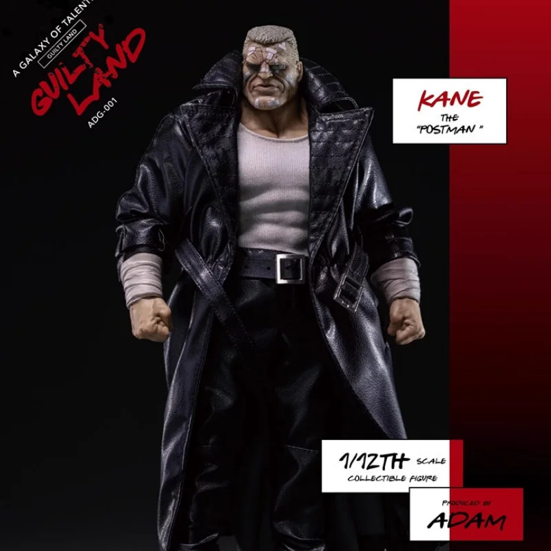 2026 Nieuw Op Voorraad ADAM GUILTY LAND KANE Postbode 1/12 Schaal Sin City Stof Outfit Soldaat Action Figure Anime Model Speelgoed Gift