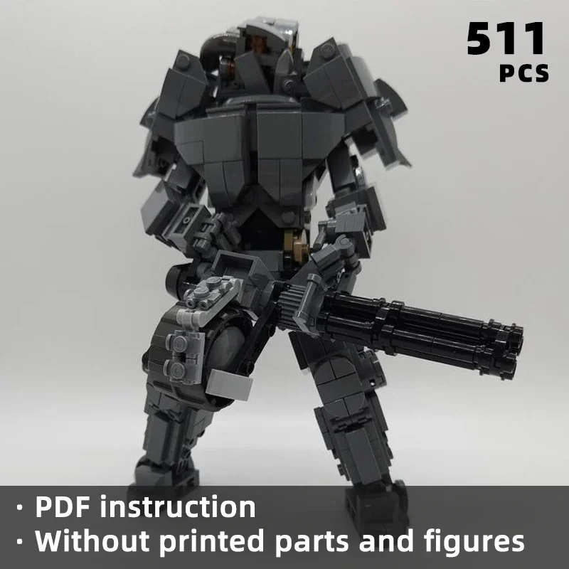 

radiation series power armor bricks game decoration robot blocks moc gift nuclear war brotherhood fall prop toy action figure