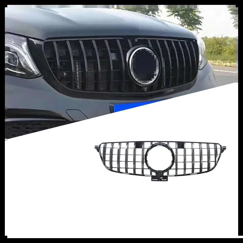 

GT Style Front Grille GLE W166 Facelift GLe350 300 400 Modification 2016 2017 2018 2019