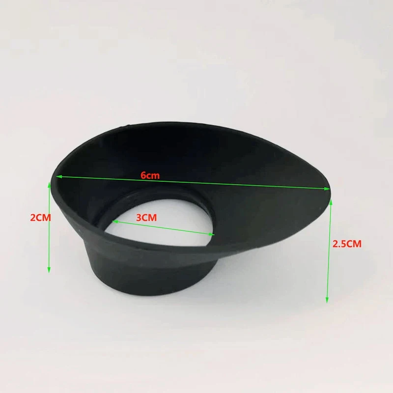 Capa de Lente Ocular para Telescópio Biológico Estéreo Copos Oculares Diâmetro Interno 30 mm Acessórios para Óculos 2932 mm Pcs