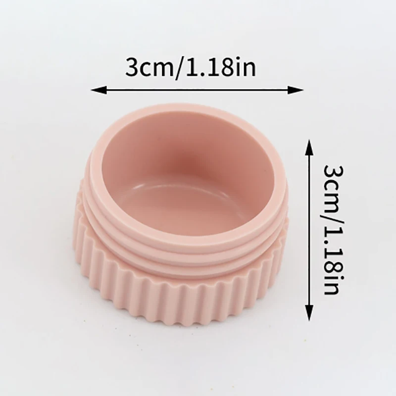 20ML Jar Refillable Creams Gels Lotions Dispenser Travel Leak Proof Cosmetic Container Moisturizer Bottle For Cosmetic Makeup