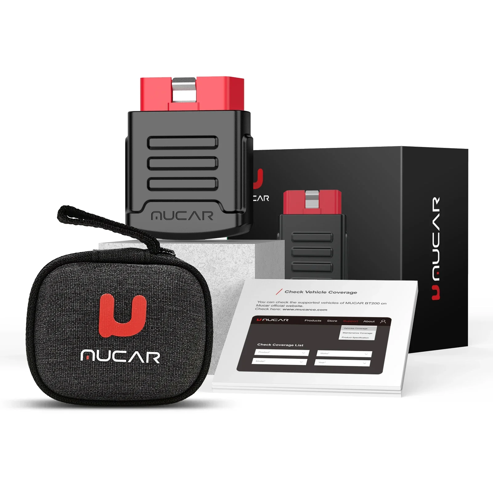 MUCAR BT200/BT200 PRO OBD2 Scanner Full System Diagnostic Tools Oil SAS Reset Wireless Car Error Code Reader VS Mucar BT200