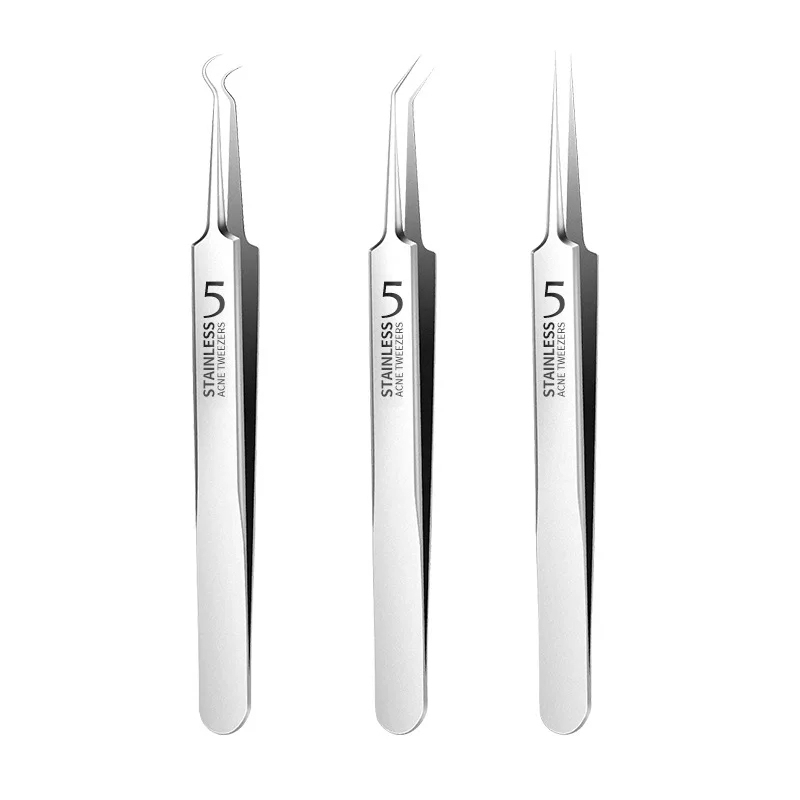 Blackhead Remover บีบเข็มสิวแหนบ Alema Blackheads โทรศัพท์มือถือคลิป 5 EXTRACTOR สิว Comedon จุดสีดําจมูก Sebum เครื่องมือ