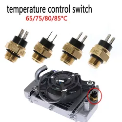 M14 65/75/80/85℃ Electric Radiator Coolant Temperature Thermostat Switch Temp Sensor For ATV Quad Motorcycle Accessories