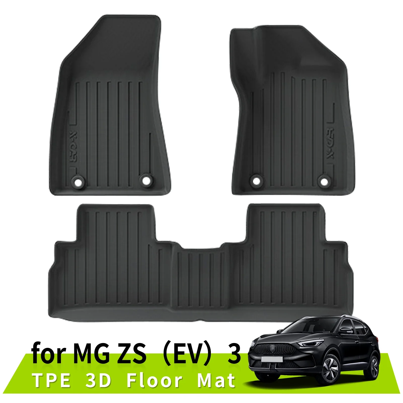 

3D Car Floor Mats for MG ZS EV/Gasoline Anti-Slip Waterproof Accessories TPE Pads Right Hand Driving
