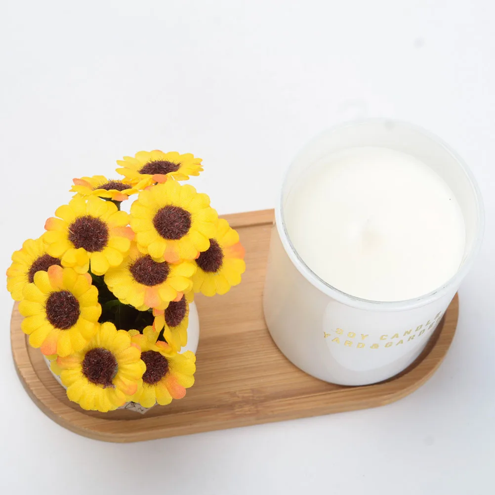 

Artificial Sunflower Pot Bonsai Realistic Potted Flower Decoration Indoor Faux Plants Ceramic Plants Office Desktop Decor